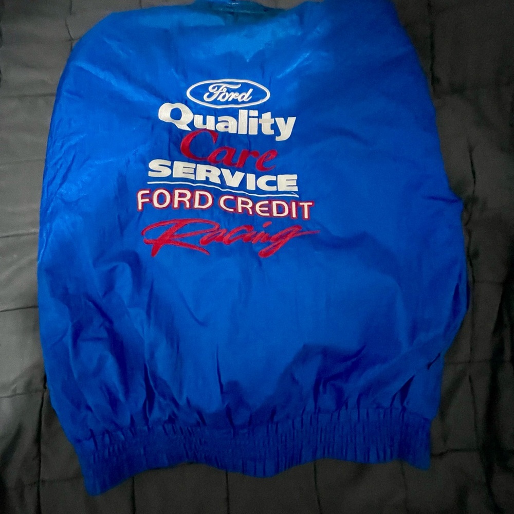 Chase Authentics Blue and Red Racing Jacket - Picture 3 of 7